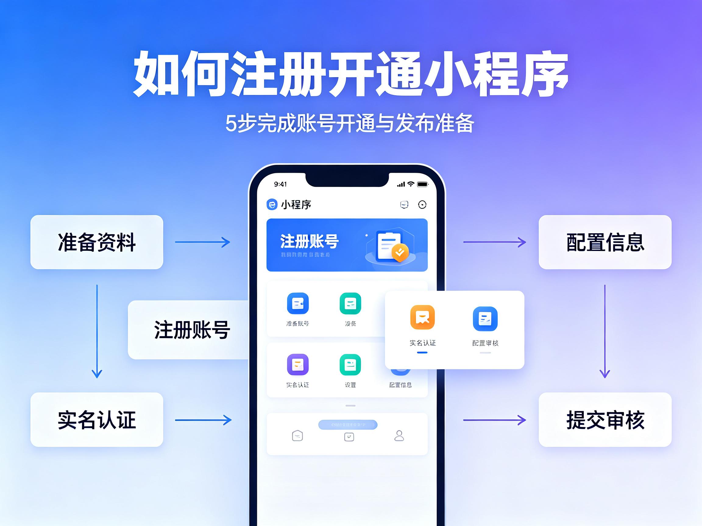 珠海市|如何注册开通备案一个小程序